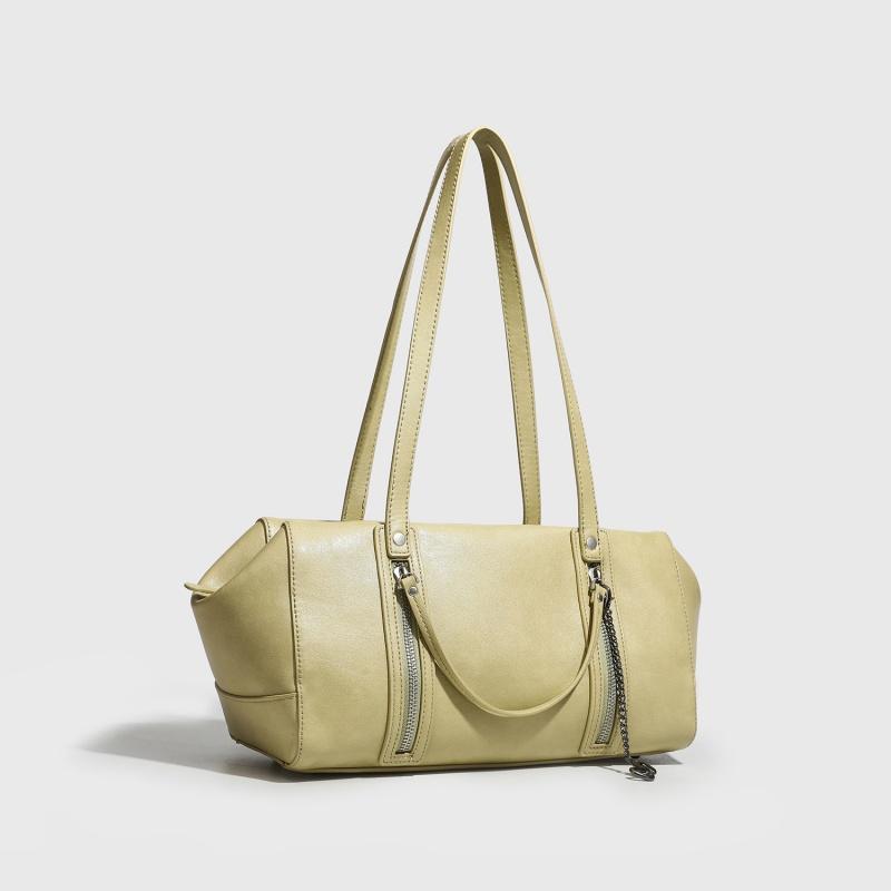 New Fashion Double Zipper Decoration Shoulder Bag Women s Casual Versatile Tote Bag Large Capacity Commuter Bag
New Fashion Double Zipper Decoration Shoulder Bag Women s Casual Versatile Tote Bag Large Capacity Commuter Bag