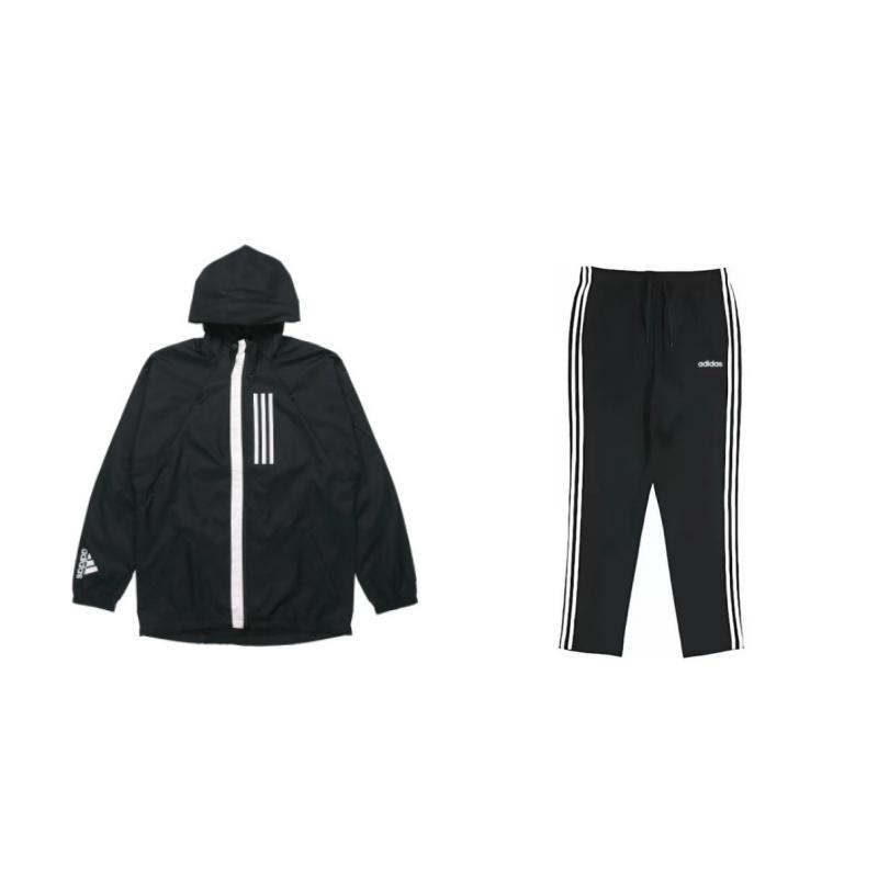 Adidas Training Zip-Up Hoodie Striped Straight-Leg Pants Casual Sports Set Unisex Sets Black EK4624+DU0456 M
Adidas Training Zip-Up Hoodie Striped Straight-Leg Pants Casual Sports Set Unisex Sets Black EK4624+DU0456 M
