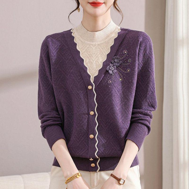 Stylish Plus Velvet Knit Sweater with Half-High Collar for Middle-Aged and Elderly Women. 2XL
Stylish Plus Velvet Knit Sweater with Half-High Collar for Middle-Aged and Elderly Women. 2XL