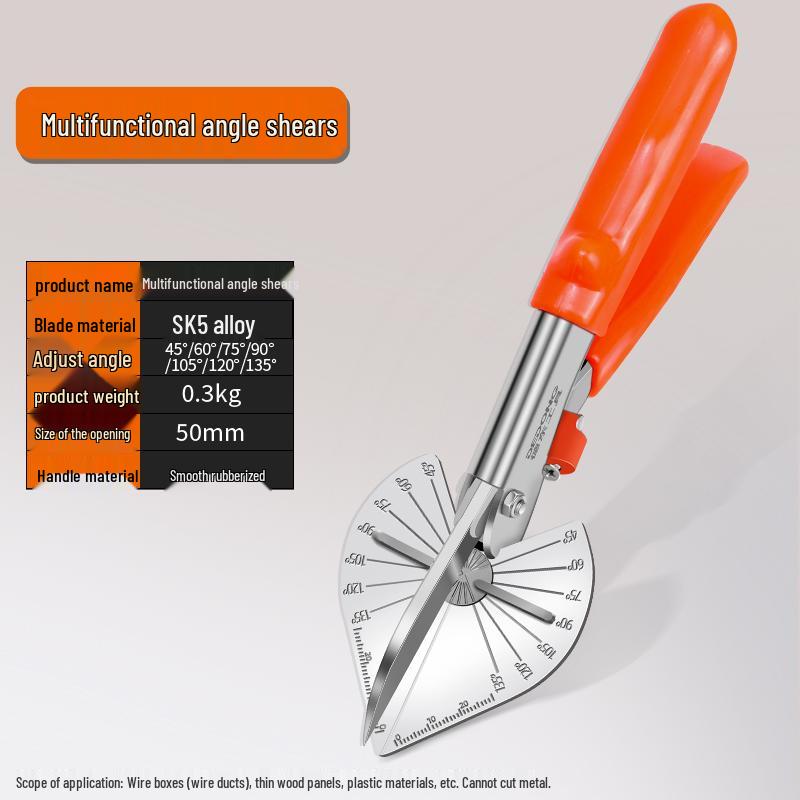 Ножницы для кабельных каналов - Резка под углом 45°, Защелкивающаяся планка для электриков и плотников, Плоскогубцы для заделки кромок и резки углов.
Ножницы для кабельных каналов - Резка под углом 45°, Защелкивающаяся планка для электриков и плотников, Плоскогубцы для заделки кромок и резки углов.