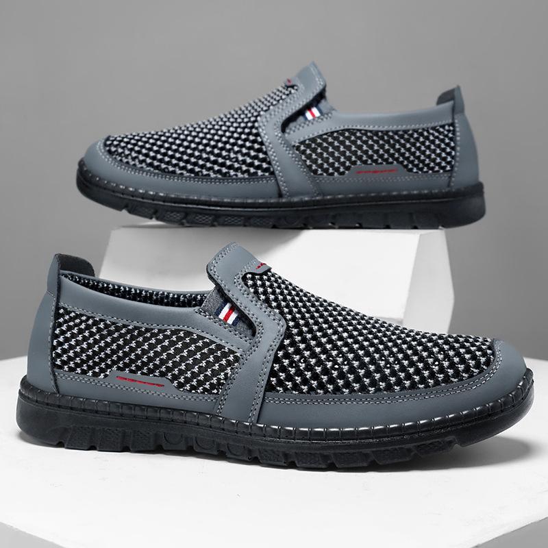Shoes men s spring new mesh men s shoes polyurethane lightweight old Beijing cloth shoes middle-aged and elderly large-size dad shoes 39
Shoes men s spring new mesh men s shoes polyurethane lightweight old Beijing cloth shoes middle-aged and elderly large-size dad shoes 39