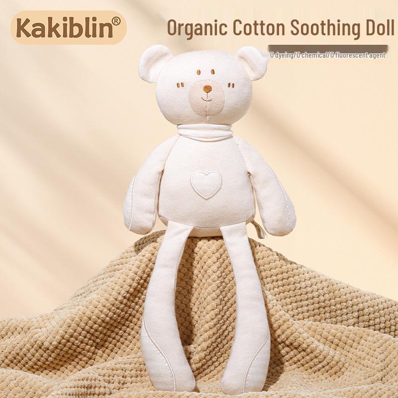 Kakiblin Organic Cotton Infant Sleep Comfort Doll - Cute Long-Legged Animal Baby Companion.
Kakiblin Organic Cotton Infant Sleep Comfort Doll - Cute Long-Legged Animal Baby Companion.