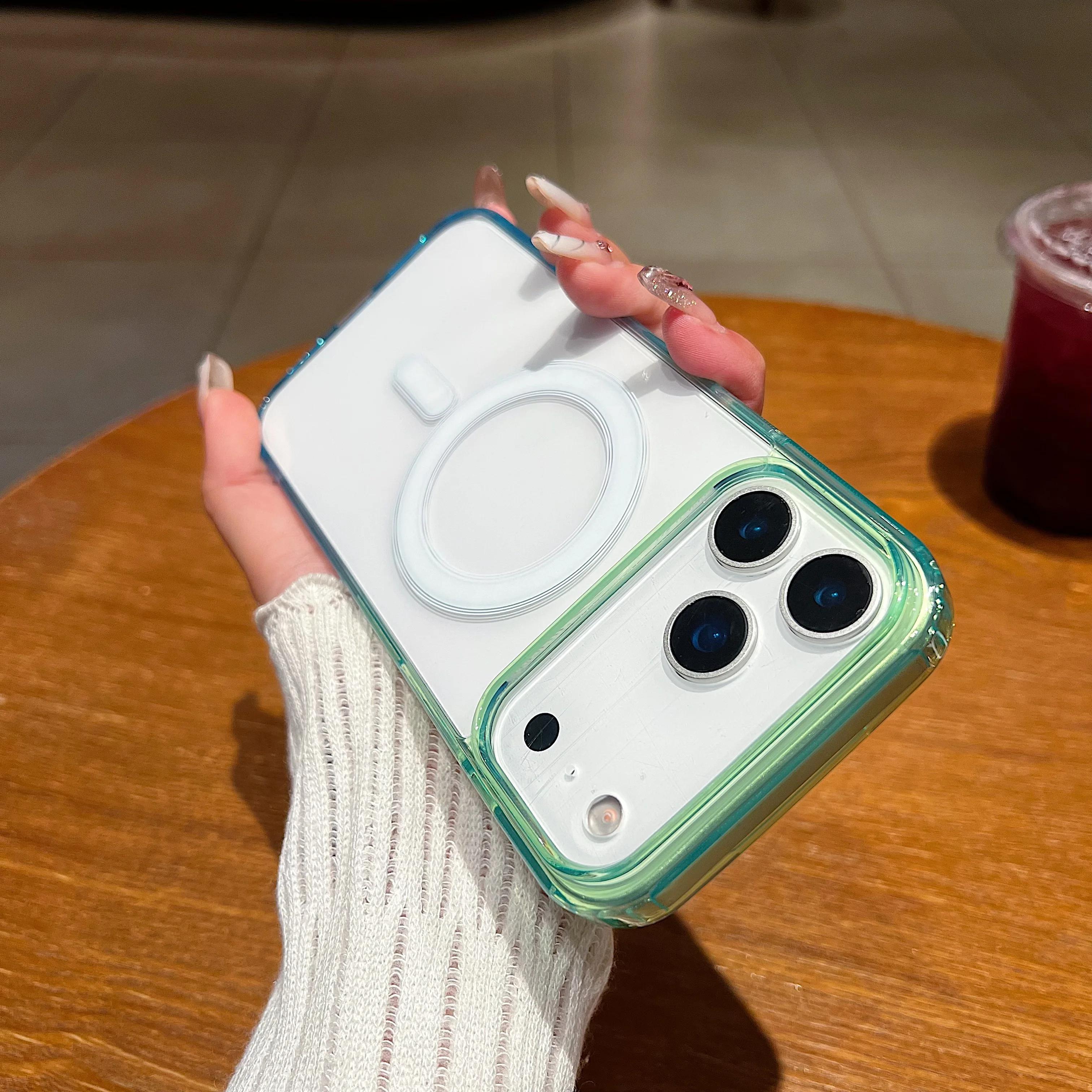 Gradient Colorful For Magsafe Cases For For Iphone 17 Air 16E 15 14 Plus 13 12 11 Pro Max Mini Magnetic Wireless Charge Clear Cover iPhone 15 Pro Max
Gradient Colorful For Magsafe Cases For For Iphone 17 Air 16E 15 14 Plus 13 12 11 Pro Max Mini Magnetic Wireless Charge Clear Cover iPhone 15 Pro Max