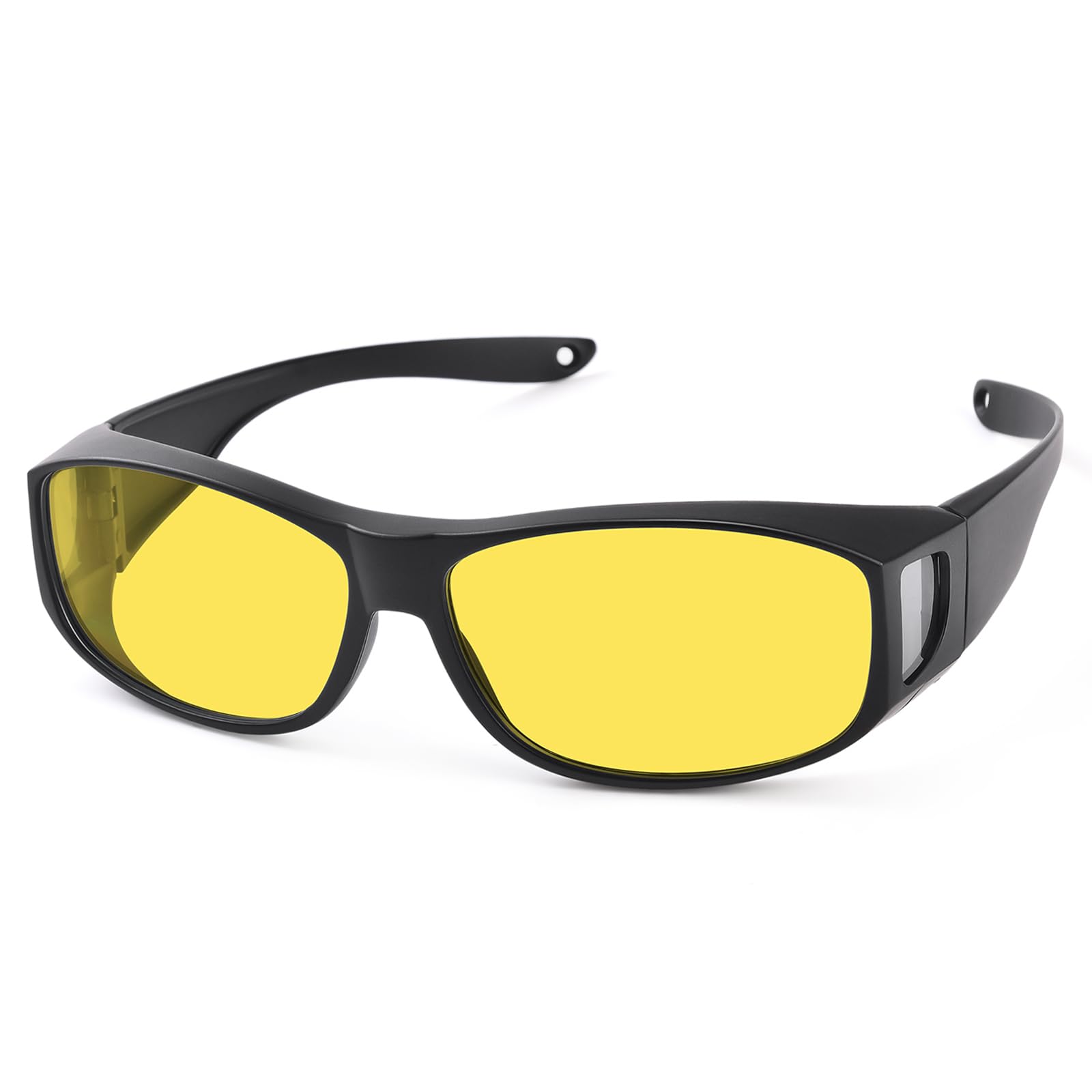 TINHAO Over-the-Eye Sunglasses with Yellow Lenses for Night Vision, Polarized, and Suitable for Night Driving, Running, Rain, and Fog. Made of
TINHAO Over-the-Eye Sunglasses with Yellow Lenses for Night Vision, Polarized, and Suitable for Night Driving, Running, Rain, and Fog. Made of