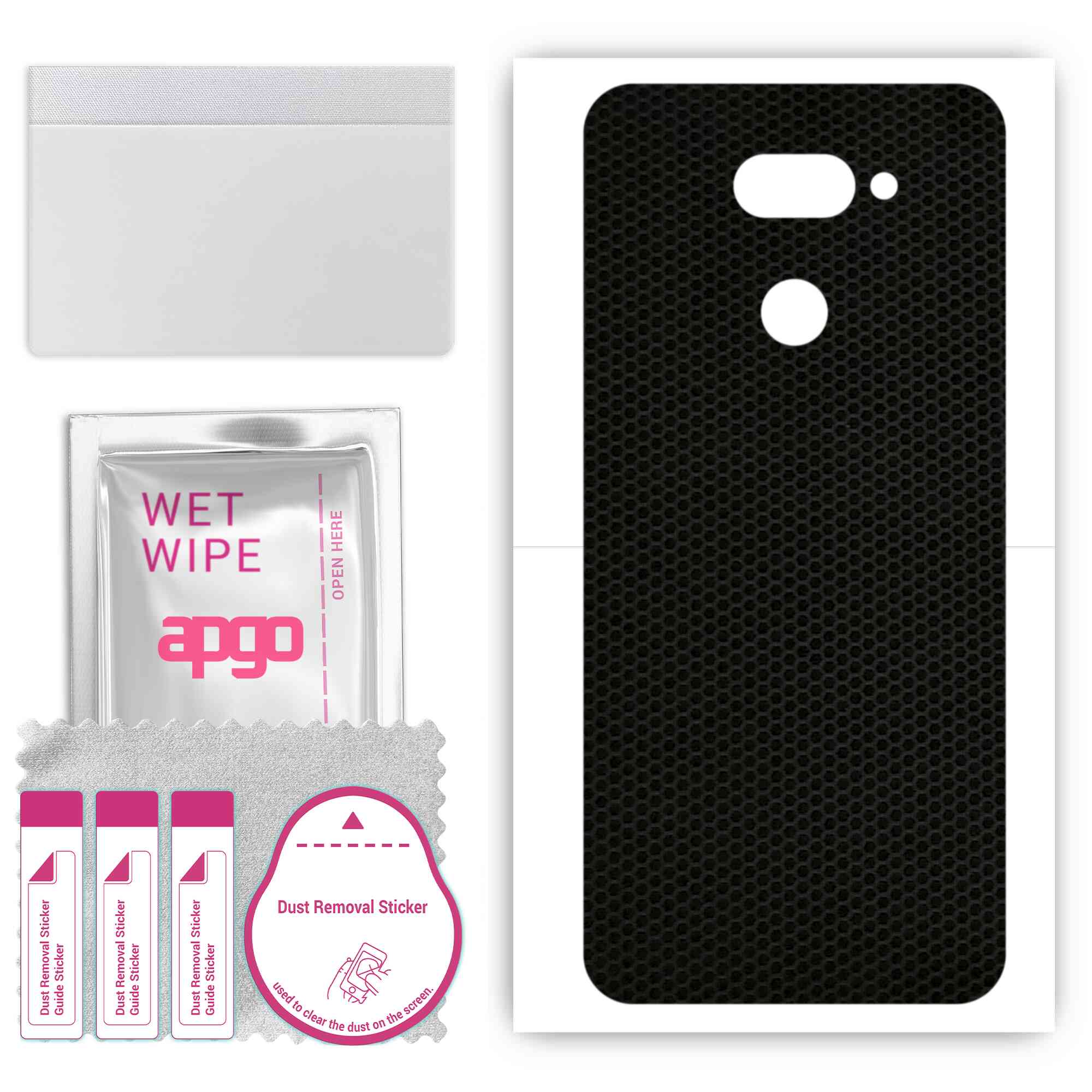 apgo Protective Skin Sticker for the back compatible with LG K40S, Wrap Film, Foil, Vinyl - Pattern Matrix
apgo Protective Skin Sticker for the back compatible with LG K40S, Wrap Film, Foil, Vinyl - Pattern Matrix