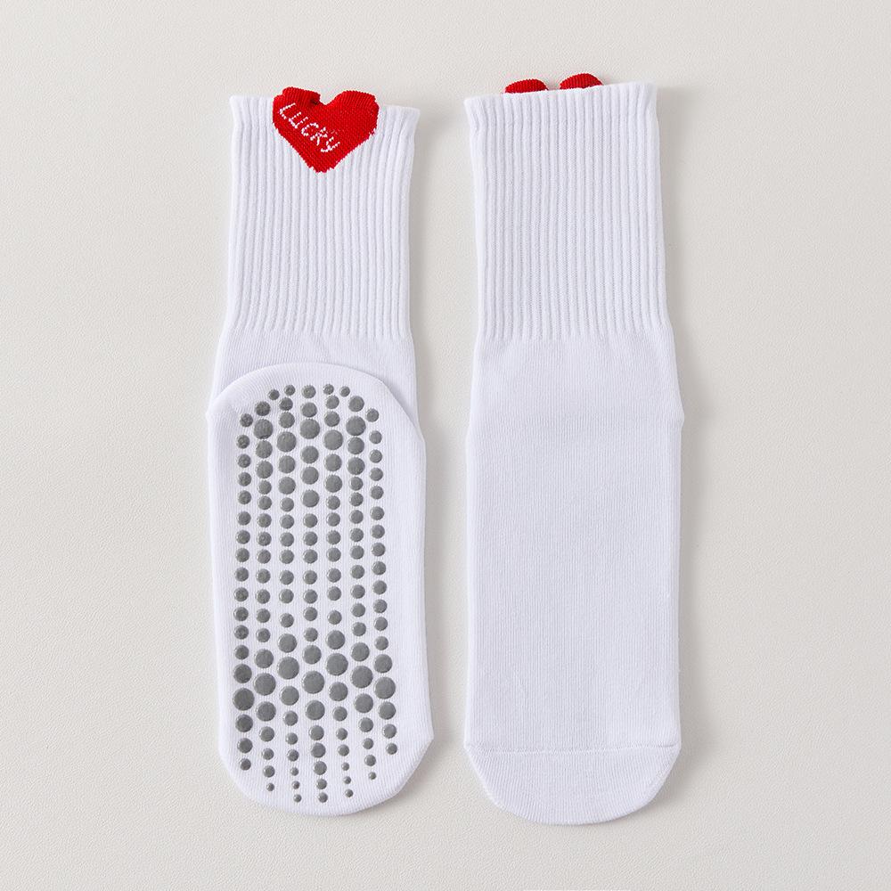 Sports Socks, Women s Mid-calf Socks, Anti-slip Yoga Socks, Indoor Fitness Training Pilates Floor Socks 1 pair
Sports Socks, Women s Mid-calf Socks, Anti-slip Yoga Socks, Indoor Fitness Training Pilates Floor Socks 1 pair