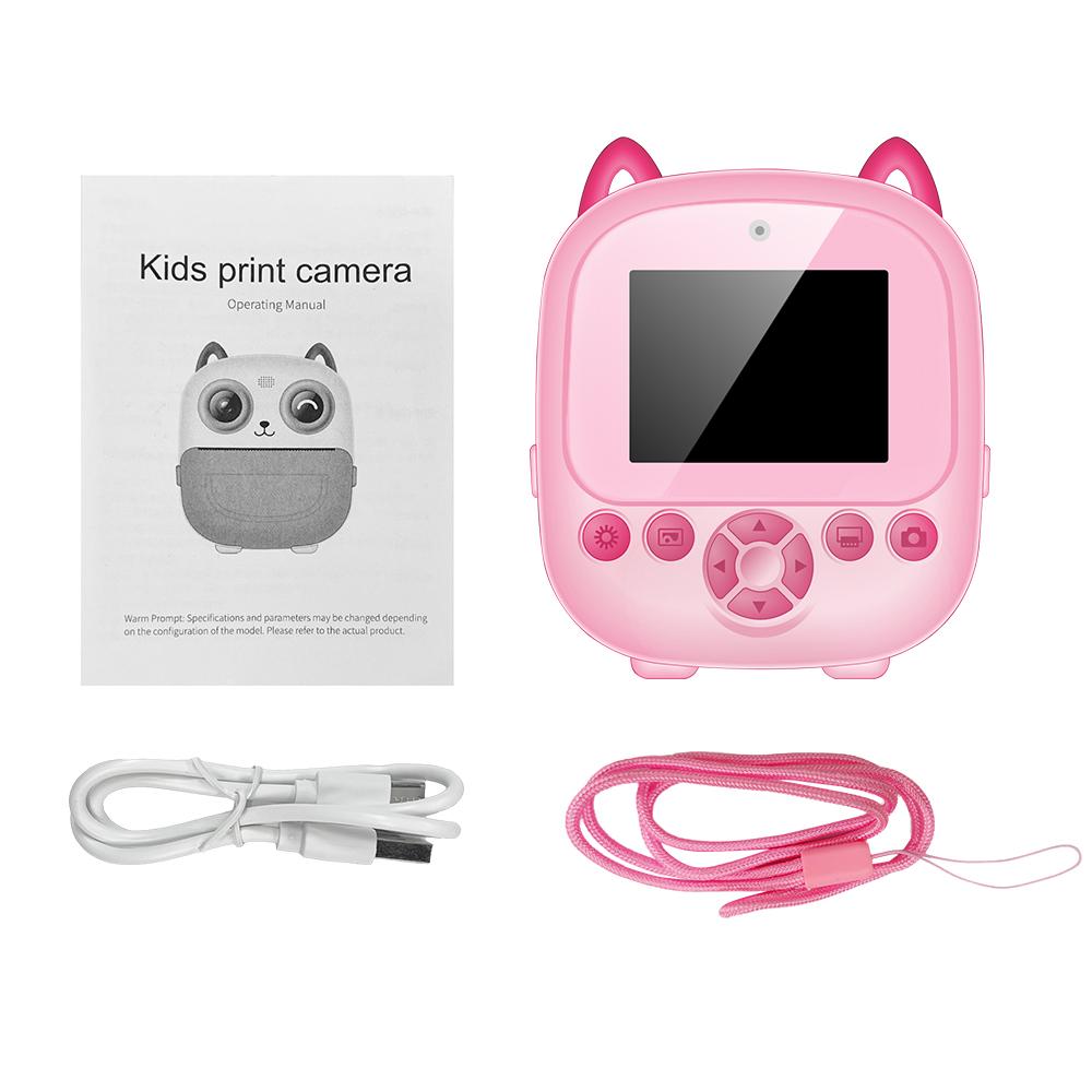 Портативная детская детская камера с мгновенной термопечатью, цифровая камера с экраном 2,4 дюйма, фотоселфи HD розовый
Портативная детская детская камера с мгновенной термопечатью, цифровая камера с экраном 2,4 дюйма, фотоселфи HD розовый