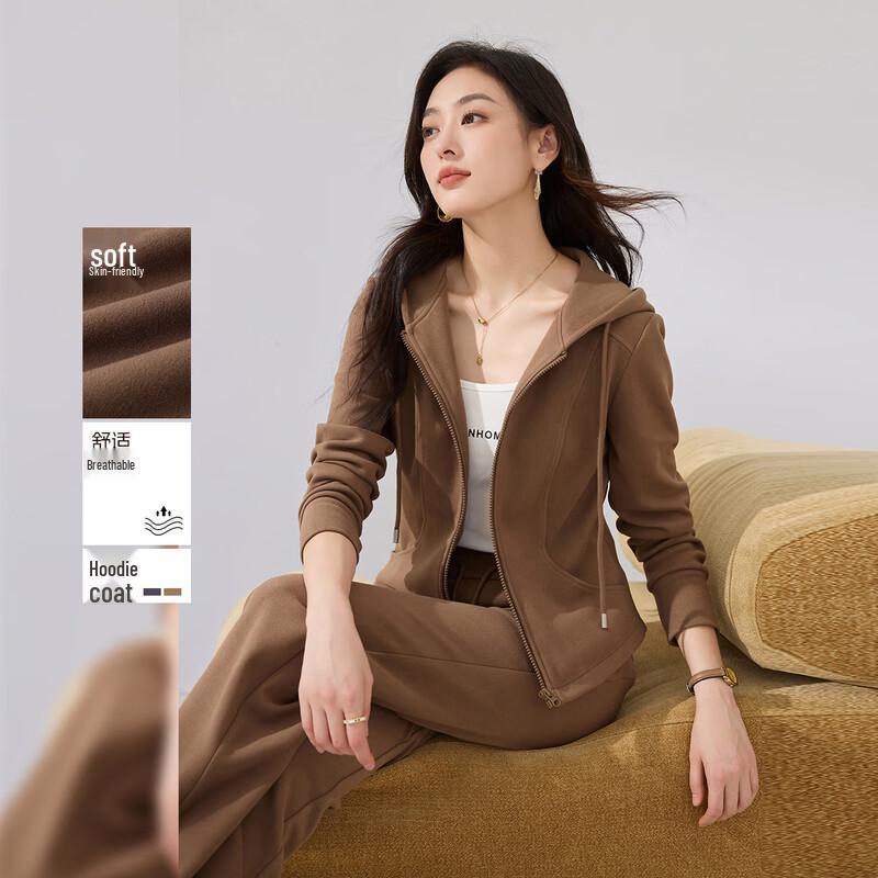 Женская толстовка с капюшоном приталенного кроя L
Женская толстовка с капюшоном приталенного кроя L