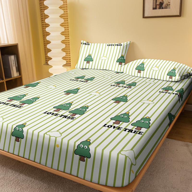 1 Cartoon Cute Plant Flower Tree Printed Matte Fitted Sheet, Bedroom Printed Bed Cover, Bedding (Excluding Pillowcases) 71x132cm
1 Cartoon Cute Plant Flower Tree Printed Matte Fitted Sheet, Bedroom Printed Bed Cover, Bedding (Excluding Pillowcases) 71x132cm