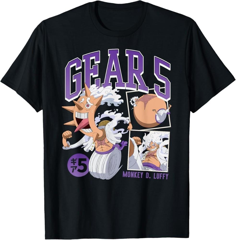 Anime Monkey D. Luffy Gear 5 Poses T-Shirt S
Anime Monkey D. Luffy Gear 5 Poses T-Shirt S