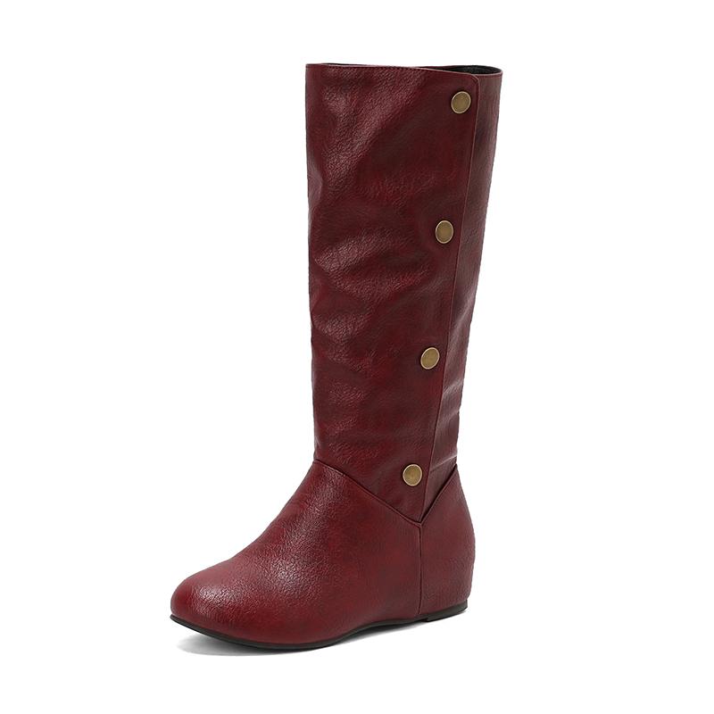 Модные женские ботинки 2025 Зима Новая мода Повседневные ботинки до середины икры Круглый носок Пряжка Большой размер 34-50 Женская обувь Металлическая отделка с заклепками 34 вино красного
Модные женские ботинки 2025 Зима Новая мода Повседневные ботинки до середины икры Круглый носок Пряжка Большой размер 34-50 Женская обувь Металлическая отделка с заклепками 34 вино красного