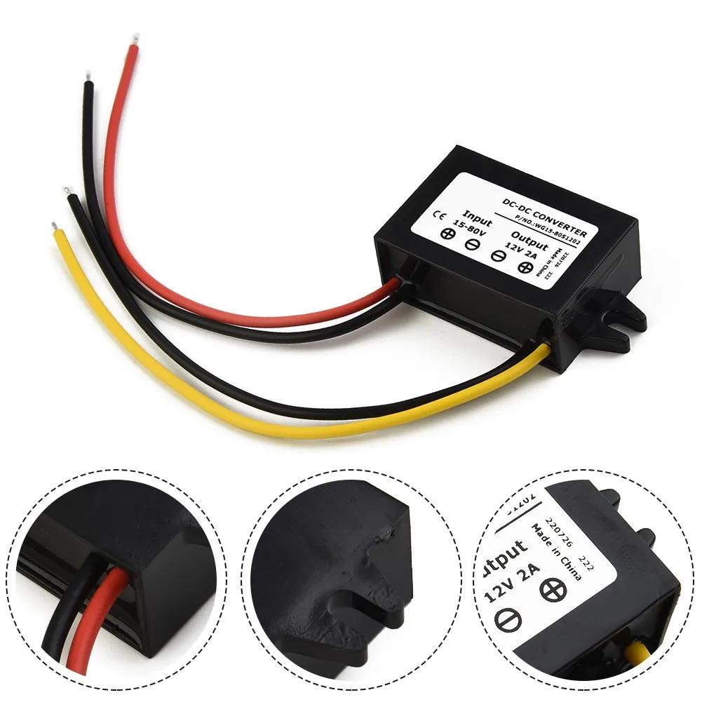 Voltage Reducing Module Converter 15V-72V 18V 24V 36V 48V 60V To 12V 2A 24-36W DC-DC Step Down Module Converter золотий
Voltage Reducing Module Converter 15V-72V 18V 24V 36V 48V 60V To 12V 2A 24-36W DC-DC Step Down Module Converter золотий