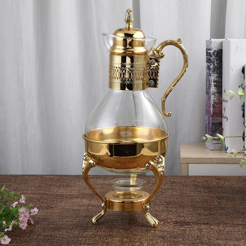 Heated Metal Glass Coffee Pot Teapot Water Bottle Kettle Flower Tea Pot Juice Pots Tea Maker Coffeeware Kitchenware Tools золотий
Heated Metal Glass Coffee Pot Teapot Water Bottle Kettle Flower Tea Pot Juice Pots Tea Maker Coffeeware Kitchenware Tools золотий