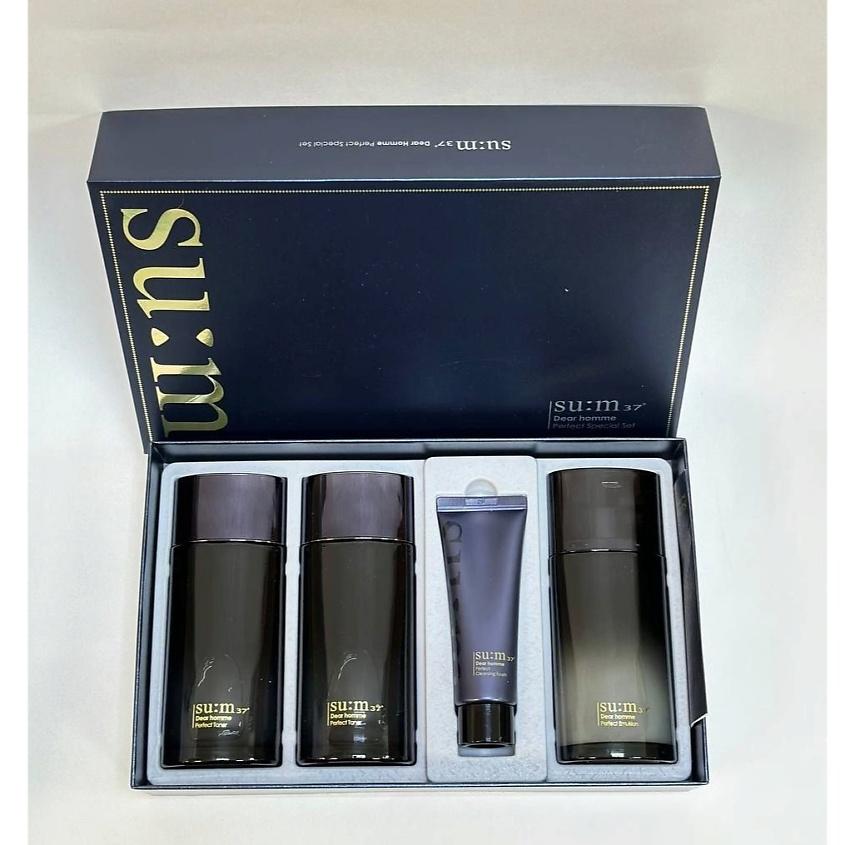su:m37 SUM37 Dear Homme Perfect Set, Успокаивающий, Питательный, Увлажняющий, Корейская косметика, Kbeauty, образец
su:m37 SUM37 Dear Homme Perfect Set, Успокаивающий, Питательный, Увлажняющий, Корейская косметика, Kbeauty, образец