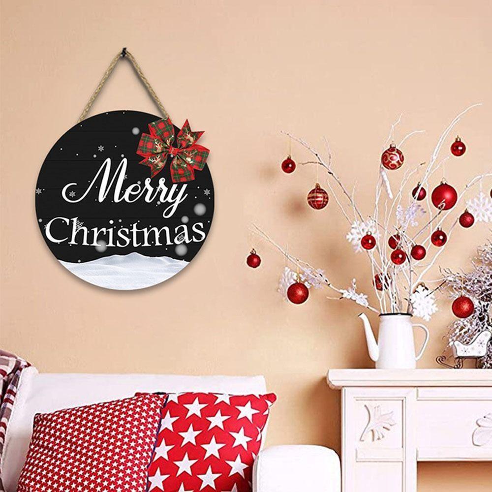 Round Christmas Bows Wooden Sign Ornament Wall Mount Christmas Wall Sign Cute Door Sign Home
Round Christmas Bows Wooden Sign Ornament Wall Mount Christmas Wall Sign Cute Door Sign Home