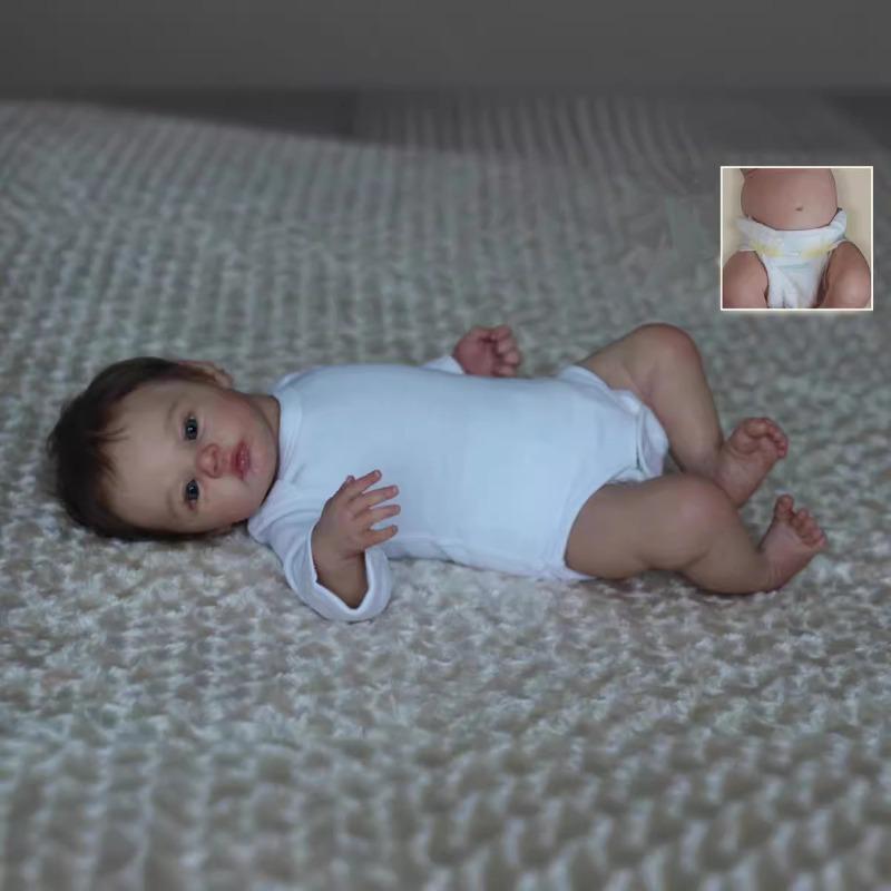 Реалистичная 49 см полностью виниловая кукла для моделирования тела Meadow Изысканная 3D роспись Reborn Girl Doll Игрушка Bloodshot Видимые куклы для новорожденных для детей Подарок-сюрприз 49cm
Реалистичная 49 см полностью виниловая кукла для моделирования тела Meadow Изысканная 3D роспись Reborn Girl Doll Игрушка Bloodshot Видимые куклы для новорожденных для детей Подарок-сюрприз 49cm