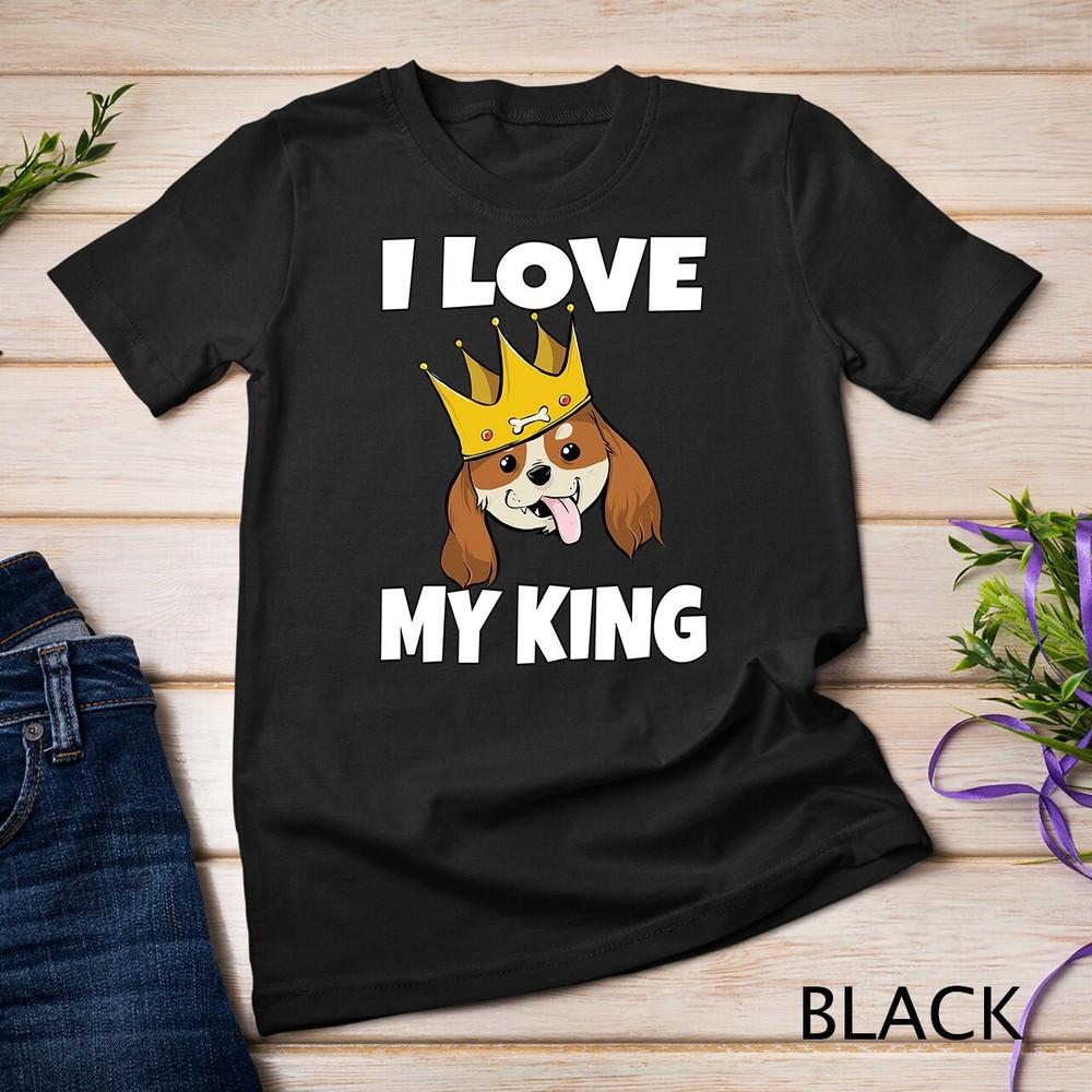 Cavalier King Charles Spaniel I Love My King Dog Lover Gift Unisex T-shirt M
Cavalier King Charles Spaniel I Love My King Dog Lover Gift Unisex T-shirt M