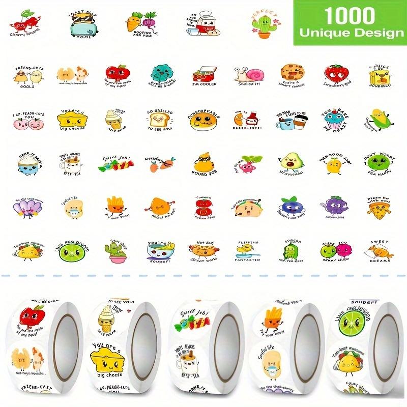 1000PCS 1-Inch Teacher Reward Stickers - Cartoon Fruit & Vegetable Theme Self-Adhesive Paper Seals for Classroom and Parent Use
1000PCS 1-Inch Teacher Reward Stickers - Cartoon Fruit & Vegetable Theme Self-Adhesive Paper Seals for Classroom and Parent Use