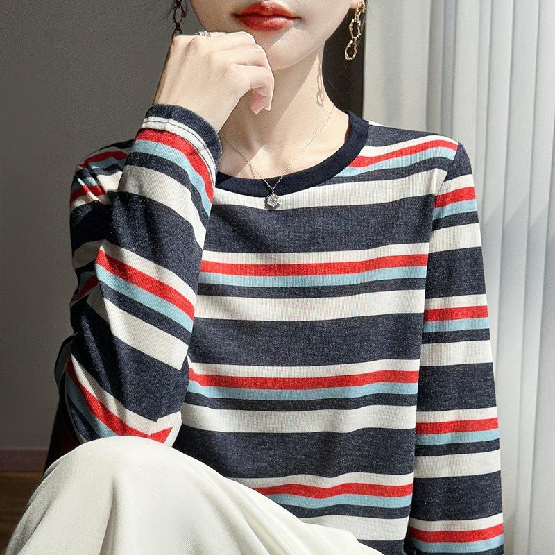 Fashion Color-block Striped Round-neck Knitted Sweater - Spring-autumn Long-sleeved Lightweight Loose Top XXL червоний/синій
Fashion Color-block Striped Round-neck Knitted Sweater - Spring-autumn Long-sleeved Lightweight Loose Top XXL червоний/синій