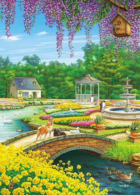 APPLEONE by Mito x 38 Jigsaw Made in Japan 500-308 Warm Garden Nishikura, 500-Piece (53 cm) Puzzle,
APPLEONE by Mito x 38 Jigsaw Made in Japan 500-308 Warm Garden Nishikura, 500-Piece (53 cm) Puzzle,