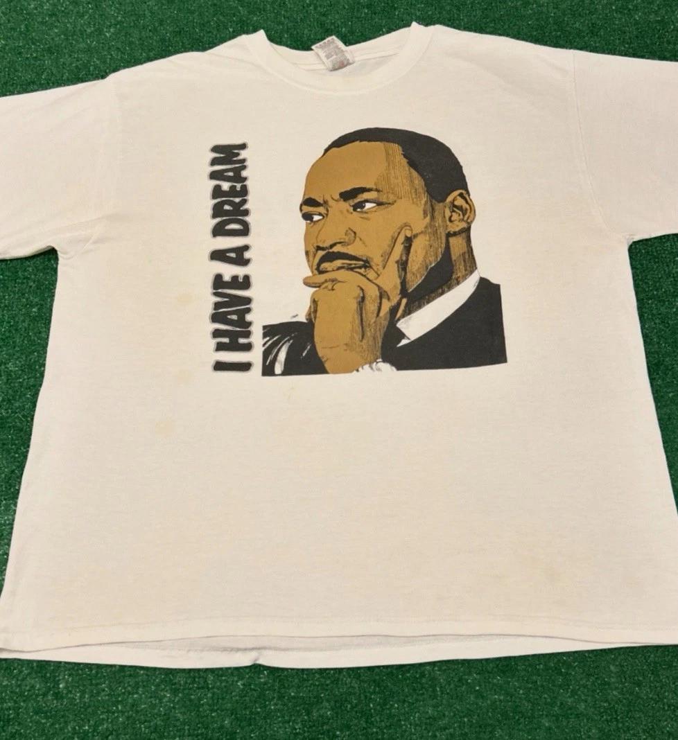 Vintage 90s MLK Martin Luther King Jr Obama Double Sided VTG Shirt Mens XL 2000s S
Vintage 90s MLK Martin Luther King Jr Obama Double Sided VTG Shirt Mens XL 2000s S