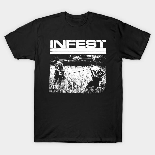Men Black Print T-shirt Infest Band No-Cut Transfer Paper Print Cotton Tshirt S чёрный
Men Black Print T-shirt Infest Band No-Cut Transfer Paper Print Cotton Tshirt S чёрный