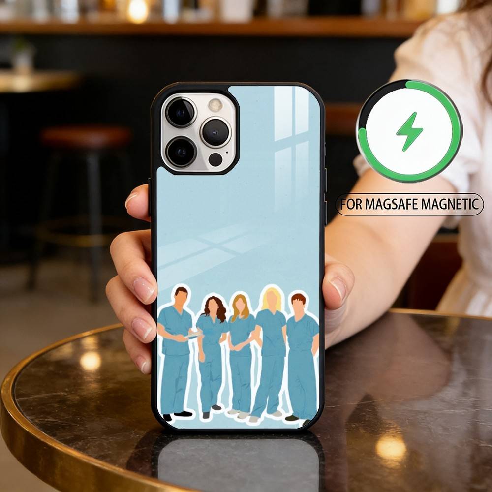 G-GreysS A-Anatomy-Y Magnetic For Magsafe Wireless Charging Phone Case For iPhone17,16,15,14,13,12,11 Plus,Pro Max iPhone17Promax
G-GreysS A-Anatomy-Y Magnetic For Magsafe Wireless Charging Phone Case For iPhone17,16,15,14,13,12,11 Plus,Pro Max iPhone17Promax