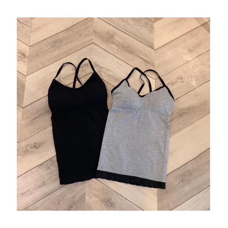 Network Red with The Korean Version of V-neck Cross Back with Chest Long Gray Inner Strap Outside Wearing Vest Tide One size
Network Red with The Korean Version of V-neck Cross Back with Chest Long Gray Inner Strap Outside Wearing Vest Tide One size