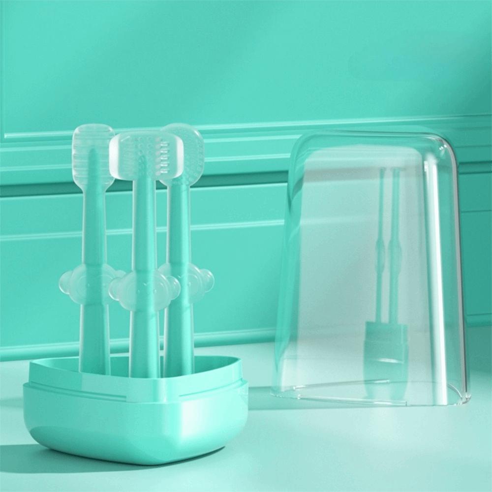 Easy Clean Baby Toothbrush Safe Milk Teeth Tongue Brush Useful Infant Toddler Oral Care Travel Use синий
Easy Clean Baby Toothbrush Safe Milk Teeth Tongue Brush Useful Infant Toddler Oral Care Travel Use синий