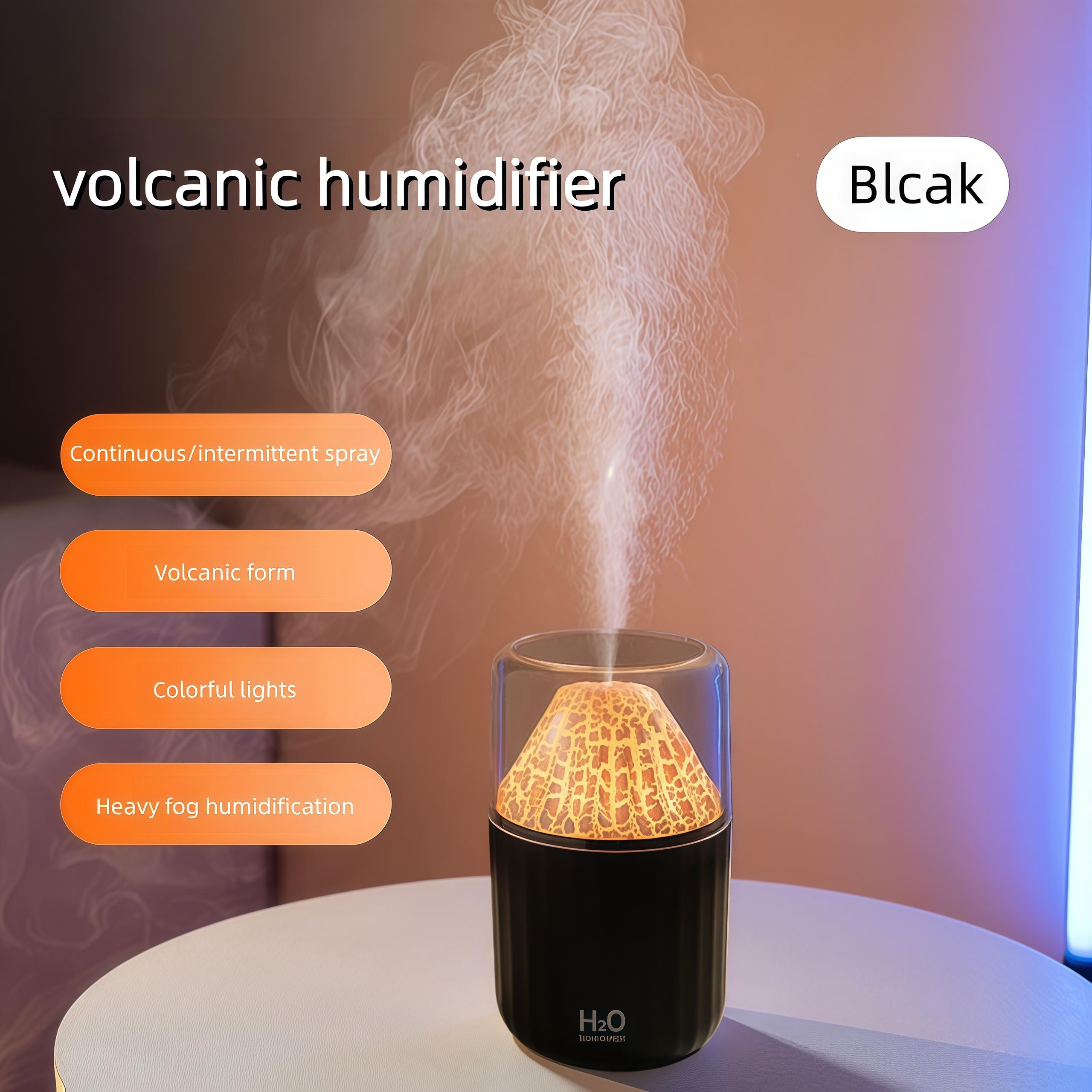 The Simulated Volcanic Color Lamp Humidifier USB Aromatherapy Diffuser is Suitable for use in Cars, Homes, Bedrooms as a Gift чорний
The Simulated Volcanic Color Lamp Humidifier USB Aromatherapy Diffuser is Suitable for use in Cars, Homes, Bedrooms as a Gift чорний