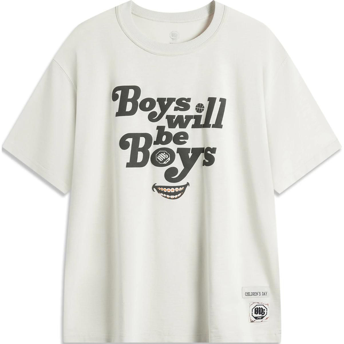 Li Ning Basketball Series Letter Round Neck Comfortable Breathable Loose Short Sleeve T-Shirt Men Tops Pearl-White AHSU567-1 L
Li Ning Basketball Series Letter Round Neck Comfortable Breathable Loose Short Sleeve T-Shirt Men Tops Pearl-White AHSU567-1 L