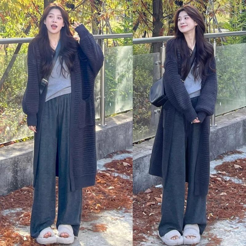Women s Korean Style Grey High Waist Wide Leg Sticky Pants - Spring/Autumn 145cm Petite Drapey Straight Leg XL (Recommended 116-125 lbs)
Women s Korean Style Grey High Waist Wide Leg Sticky Pants - Spring/Autumn 145cm Petite Drapey Straight Leg XL (Recommended 116-125 lbs)