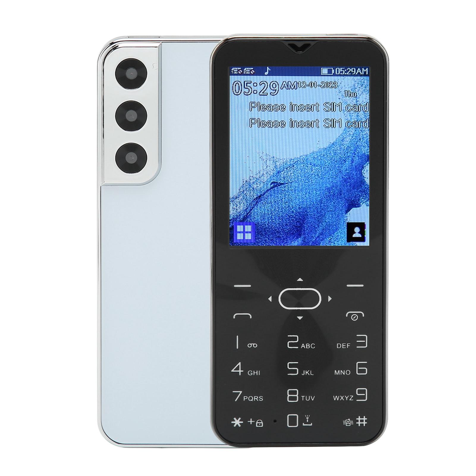 2,8-дюймовый экран для пожилых людей, громкий голос, большая кнопка, 1000 мАч, высокая емкость, защитный чехол