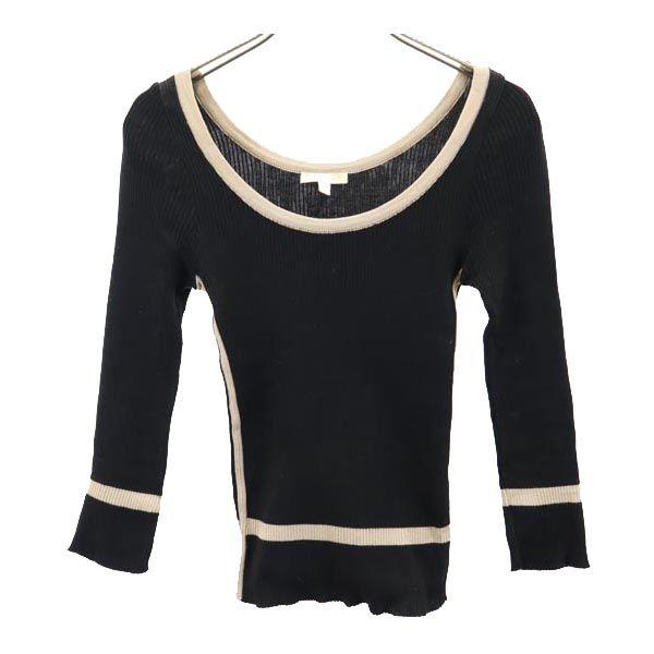 PAULE KA 7 minutes sleeve Rib knit Cut S black Women Used
PAULE KA 7 minutes sleeve Rib knit Cut S black Women Used