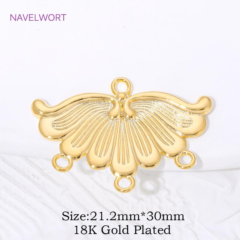 1/2/3Pcs 18K Gold Plated Connector Charms For Necklace Findings,Connector For Beads,Connectors For Jewelry,DIY Jewelry Findings 1 piece
1/2/3Pcs 18K Gold Plated Connector Charms For Necklace Findings,Connector For Beads,Connectors For Jewelry,DIY Jewelry Findings 1 piece