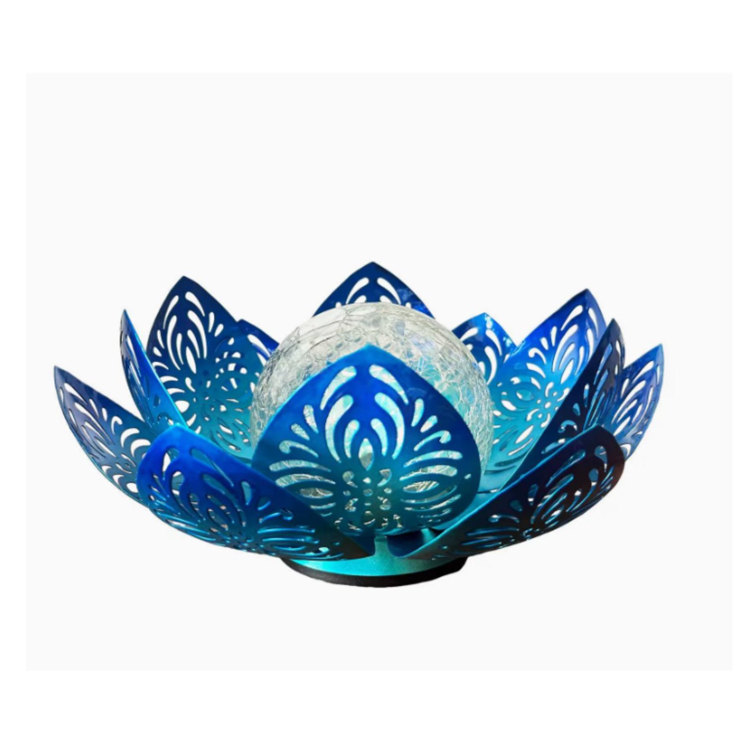 Solar Lotus Garden Lights - IP65 Waterproof Decorative Ornaments for Lawn, Terrace, Porch, Flower Bed and Channel синій
Solar Lotus Garden Lights - IP65 Waterproof Decorative Ornaments for Lawn, Terrace, Porch, Flower Bed and Channel синій