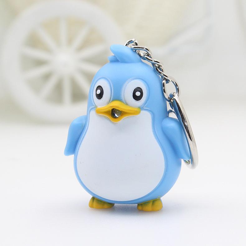 LED Penguin Keychain Pendant with Sound and Light Single Product синій
LED Penguin Keychain Pendant with Sound and Light Single Product синій