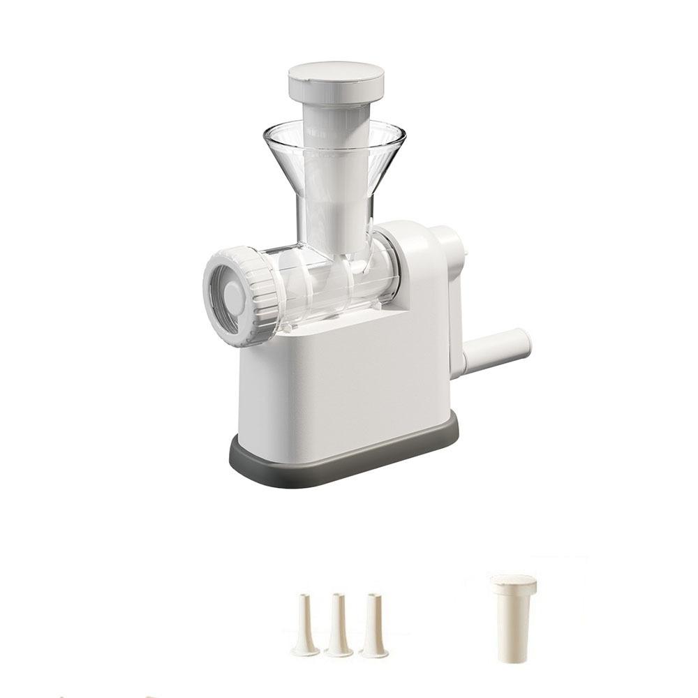 with 3 Filling Nozzles Stuffing Machine Manual Operation Manual Meat Stuffer Home Cooking
with 3 Filling Nozzles Stuffing Machine Manual Operation Manual Meat Stuffer Home Cooking