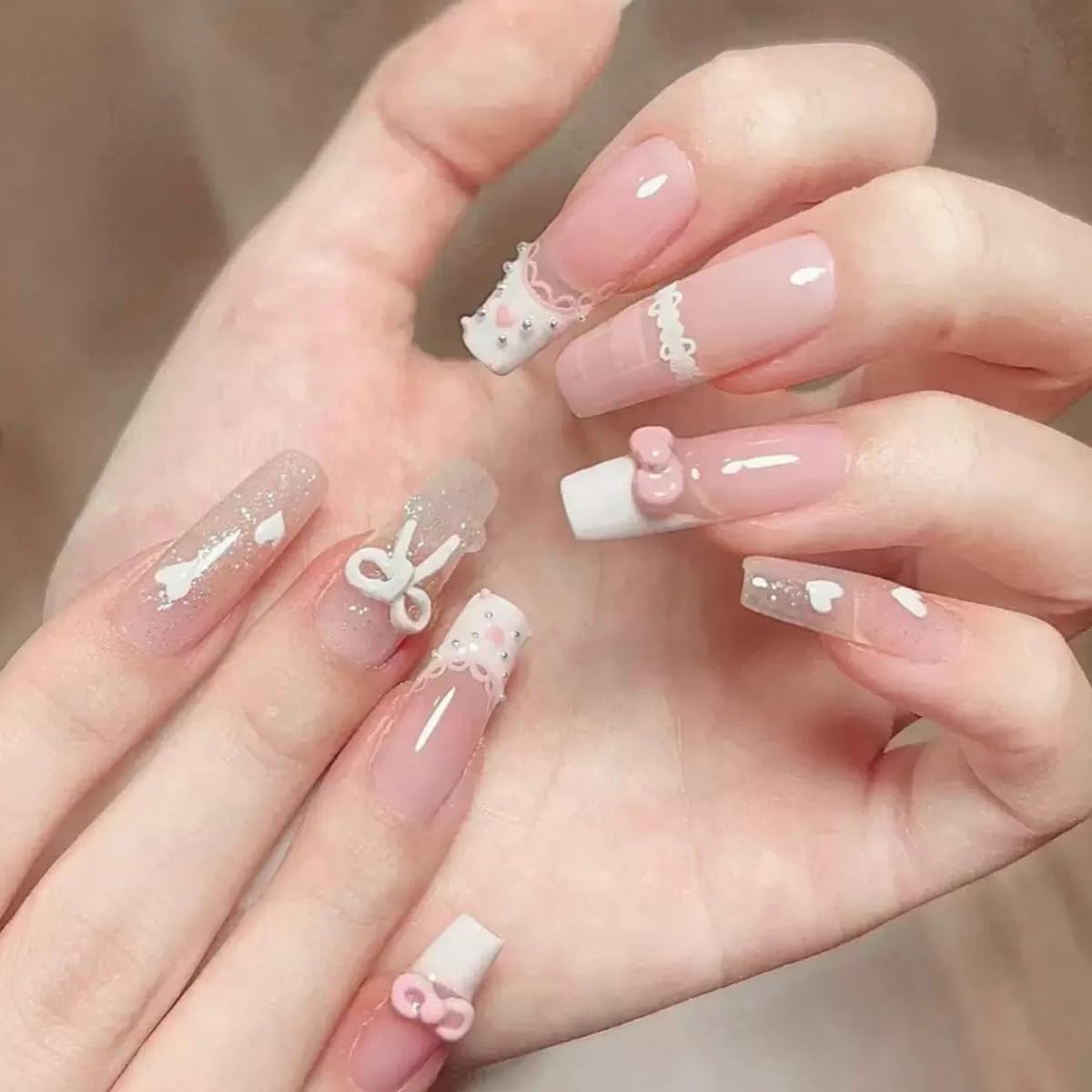 Типсы для ногтей YXRXKJ, средние, 24 шт., короткие, популярные, в японском стиле, милые, простые, стильные, накладные ногти, короткие, для невесты, блестящие, для совершеннолетия
Типсы для ногтей YXRXKJ, средние, 24 шт., короткие, популярные, в японском стиле, милые, простые, стильные, накладные ногти, короткие, для невесты, блестящие, для совершеннолетия