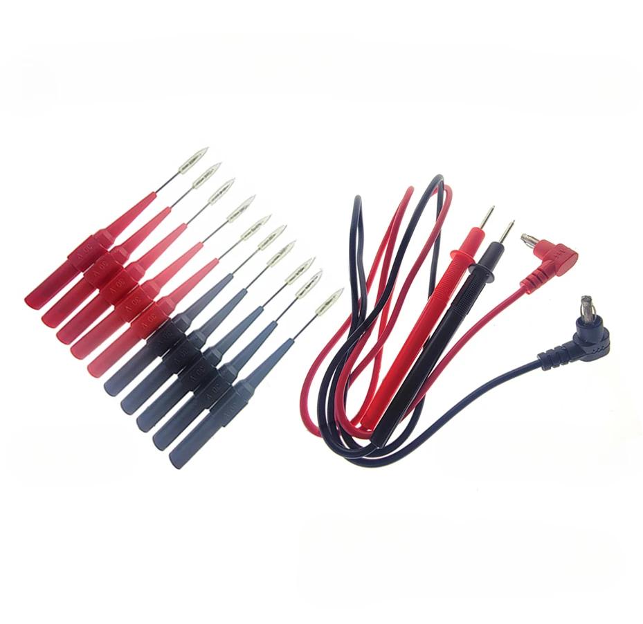Stainless Steel Test Probes Digital Multimeter Clip Leads 2/5/10Pc Set for Banana Plugs Voltmeter Connecting Post Tie Voltmeter
Stainless Steel Test Probes Digital Multimeter Clip Leads 2/5/10Pc Set for Banana Plugs Voltmeter Connecting Post Tie Voltmeter