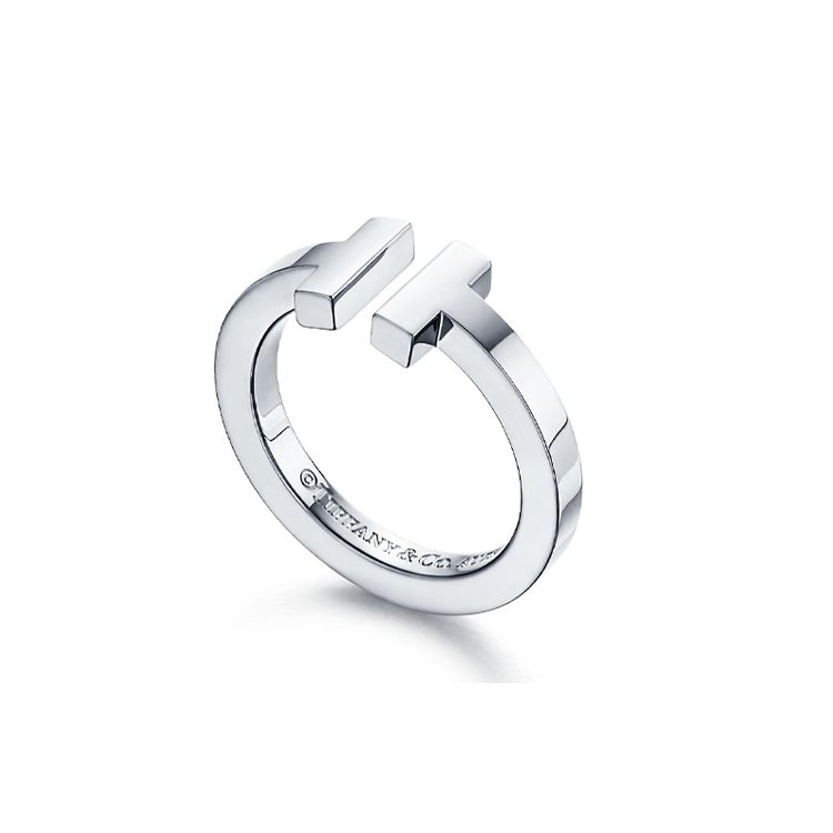 Tiffany & Co. T Series 18K White Gold Square Ring Unisex rings GRP07778 7
Tiffany & Co. T Series 18K White Gold Square Ring Unisex rings GRP07778 7