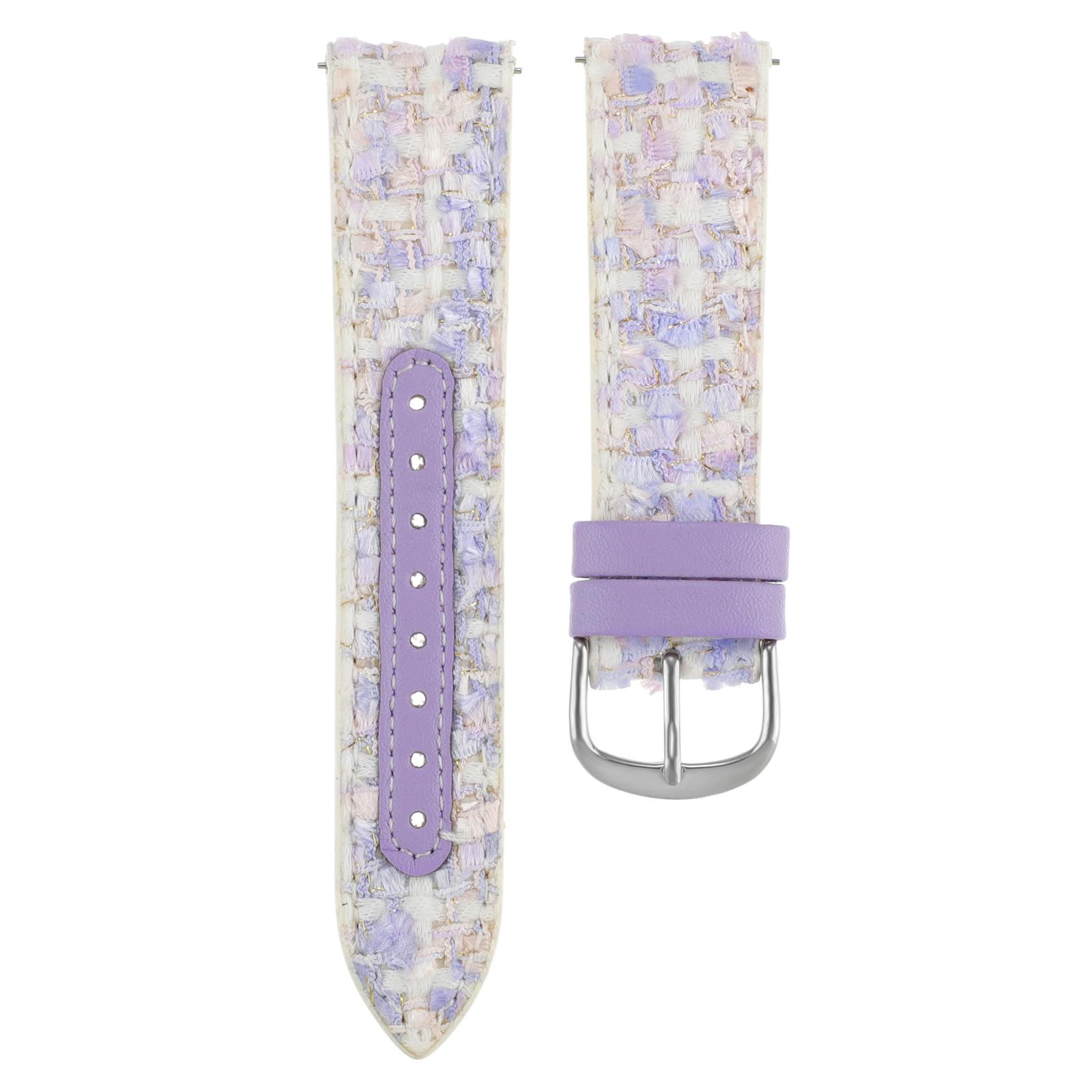 For Huawei Watch GT 5 46mm/Watch 4/4 Pro Replacement Strap 22mm Woolen+PU Watch Band Purple
For Huawei Watch GT 5 46mm/Watch 4/4 Pro Replacement Strap 22mm Woolen+PU Watch Band Purple