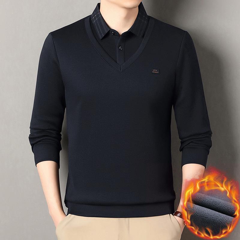 Мужское зимнее премиальное поло с длинным рукавом 2025 года с флисовой подкладкой из шерсти и шелка, высококачественный повседневный базовый слой 4XL темно-синий
Мужское зимнее премиальное поло с длинным рукавом 2025 года с флисовой подкладкой из шерсти и шелка, высококачественный повседневный базовый слой 4XL темно-синий