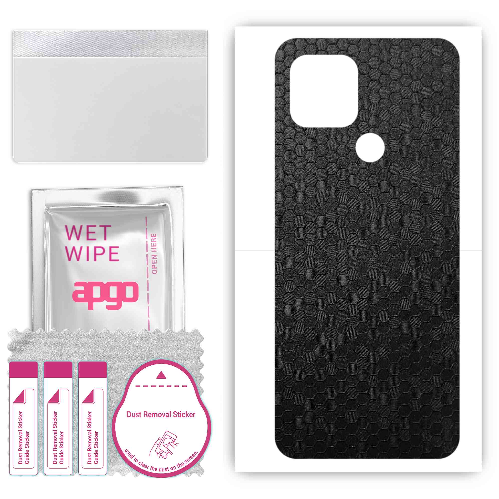 apgo Protective Skin Sticker for the back compatible with Kruger&Matz Flow 9, Wrap Film, Foil, Vinyl - Pattern Black Honeycomb
apgo Protective Skin Sticker for the back compatible with Kruger&Matz Flow 9, Wrap Film, Foil, Vinyl - Pattern Black Honeycomb