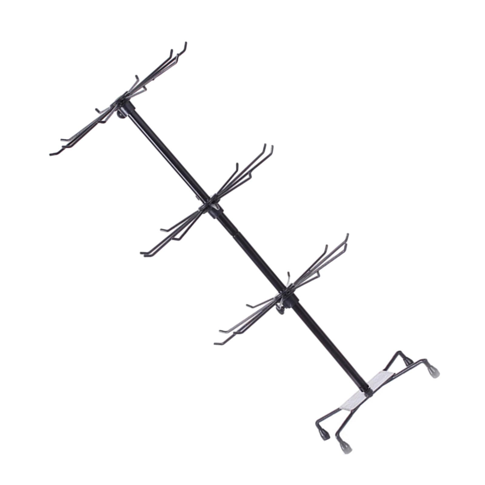 Practical 3 Layer Display Holder Jewelry Rack for Various Accessories Alloy Construction Suitable for Stores and Homes чорний
Practical 3 Layer Display Holder Jewelry Rack for Various Accessories Alloy Construction Suitable for Stores and Homes чорний