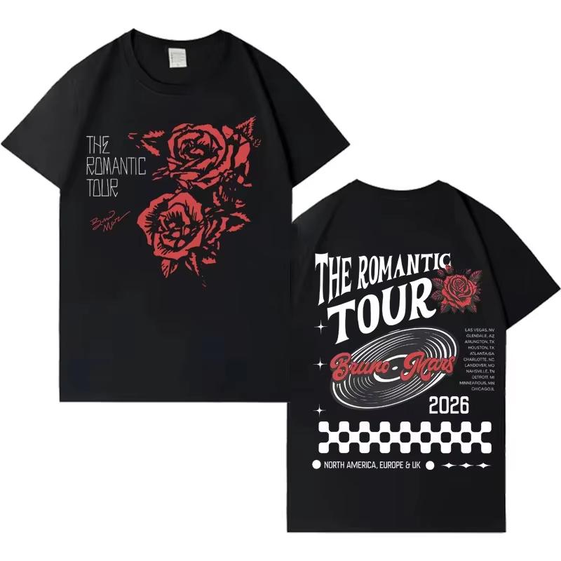 Bruno Mars 2026 Tour The Romantic album graphics 100cotton Unisex shirt New Y2K ONeck Short Sleeve Mens womens summer Tshirt S
Bruno Mars 2026 Tour The Romantic album graphics 100cotton Unisex shirt New Y2K ONeck Short Sleeve Mens womens summer Tshirt S