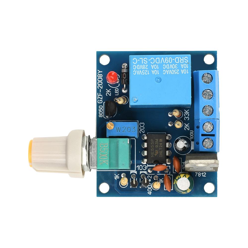 Adjustable Frequency Switch Relay Module 10A High Current Strobe Controller for Motor Forward Reverse and Flasher Applications
Adjustable Frequency Switch Relay Module 10A High Current Strobe Controller for Motor Forward Reverse and Flasher Applications
