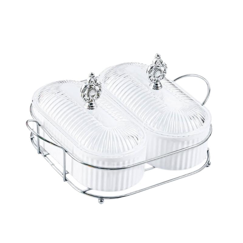 Divided Stackable Kitchen Tray With Nonslip Base And Clear Cover For Living Room Snacks Organization белый
Divided Stackable Kitchen Tray With Nonslip Base And Clear Cover For Living Room Snacks Organization белый