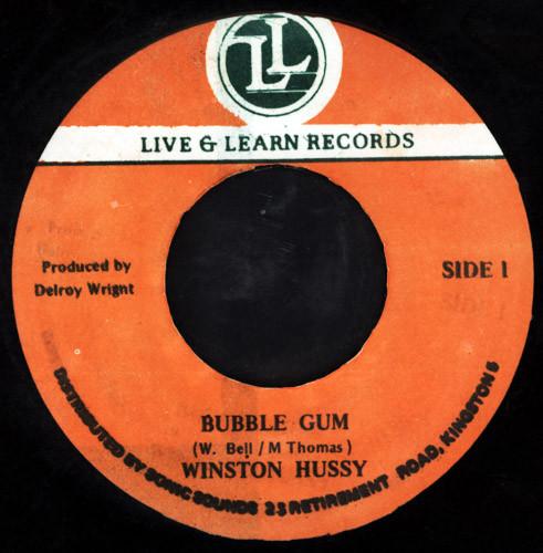 7inch Record WINSTON HUSSEY - Bubble Gum NONE Live & Learn Re 1985 UK Reggae, Ska & Dub Used
7inch Record WINSTON HUSSEY - Bubble Gum NONE Live & Learn Re 1985 UK Reggae, Ska & Dub Used