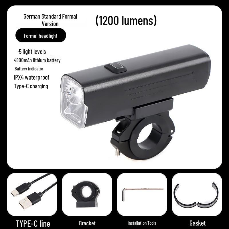 1200LM High/Low Beam Bike Light with Upgraded Quick Release Bracket
1200LM High/Low Beam Bike Light with Upgraded Quick Release Bracket